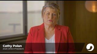 A Message from OREA’s 2025 President Cathy Polan