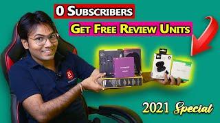 Zero Subscribers get free review units 2021 special | how to get free review products with 0 subs