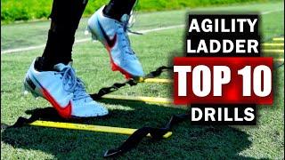 10 Speed & Agility Ladder Drills For Fast Footwork & Quickness: Level 1