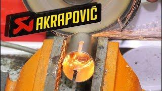 Ставлю Крутой Китайский Выхлоп AKRAPOVIC на Эндуро Послушай какой ЗВУК !!!