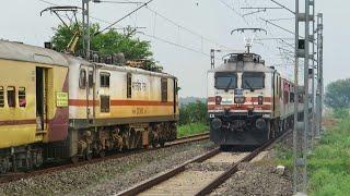 High Speed PERFECT Crossing TRAINS | Part 5 | Express Trains & Passenger Trains | Indian Railways