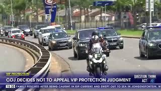 COJ decides not to appeal VIP Protection judgment