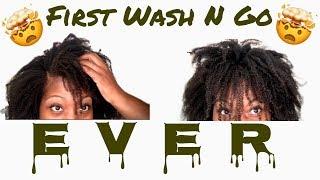 My First 4c 4b WASH AND GO EVER ( Thin Strand Low Density) !!!| HELP ME FIX IT | Unaverage Knyg3