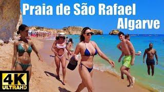 Algarve Beach Walk 4K, Praia  de São Rafael Portugal