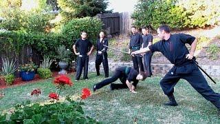 MUTO DORI SWORD EVASION, IMPACT TRAINING AND BUJINKAN JUJUTSU GROUND FIGHTING