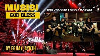 GOD BLESS - MUSISI  - LIVE @JAKARTA FAIR 2022 (Keyboard cam ) By EGHAY SYNTH