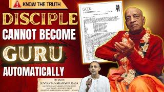️ Disciple Cannot Become Guru Automatically  | His Grace Suvyakta Narasimha Dasa 