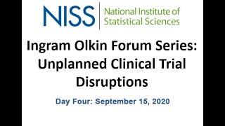 Ingram Olkin Forum Series: Unplanned Clinical Trial Disruptions - Randomization Tests