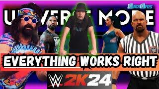 How To Fix Universe Mode In WWE 2K24 (The Full Guide)