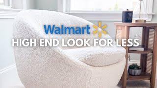 WALMART High End Furniture Look for Less | Decorate My Bedroom Reading Nook With Me