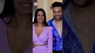 #krushnaabhishekh #kashmerashah At Sister Arti Singh Bridal Shower #tellybytes #soontobebride