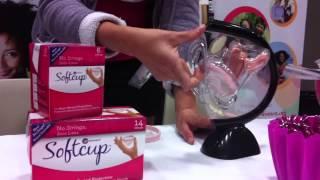 Demo of how the Menstrual Cup will work