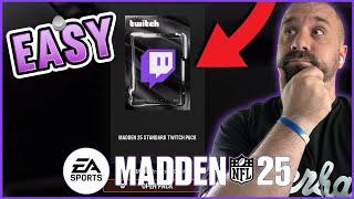 How To Get FREE Twitch Drops Packs In Madden 25 Ultimate Team!