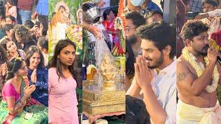 #AyyappaSwamy Maha Padi Pooja At Kukatapally Atteand All Bigg Boss Contestants At Ayyappa Swamy Poja