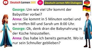 deutsch lernen mit dialogen A1| A2  Deutsch lernen - durch Hören  deutsch