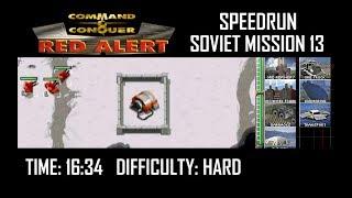 SPEEDRUN: C&C Red Alert - Soviets Mission 13 (Hard)