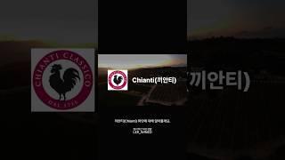 토스카나 와인의 자랑, 끼안티(Chianti)에 대하여. #shorts #wine #chianti #끼안티 #이탈리아와인 #italianwine