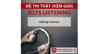 Sailing Courses: IELTS LISTENING Vol 5 Test 3 Section 1 (IELTS Listening Recent Actual Test)