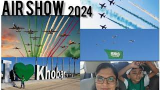 Air show Dammam khobar 2024 #airshow #khobar_city  #dammam #saudiarabia