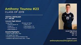 RR Anthony Tounou  Soccer  - Class 2019