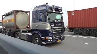 trucks, trucks, trucks, Rotterdam Waalhaven, 27 march 2014 part 2