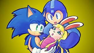 If Sonic and Mega Man had a baby, this game would be it...