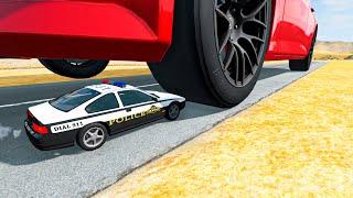 Satisfying cars vs Huge wheel crashes - SN2 #54 | BeamNG drive Live