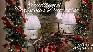 NEW2024 CHRISTMAS DECORATE WITH ME COZY AND INVITING ENTRYWAY