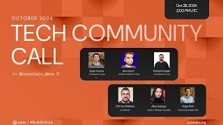 October Tech Community Call