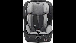 Kinderkraft Car Seat SAFETY FIX, Booster Child Seat, with Isofix, Top Tether, Group 1/2/3 #amazon