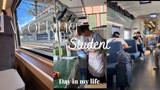 LIVING IN CHINA: A day in my life as a working student in China || first work trip || #china