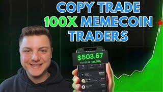 Copy Trade Crypto Solana Memecoin Traders  (Finding 100x Memecoins)