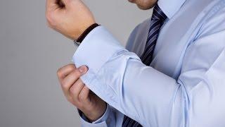 How to put on a Cufflink - THIS VIDEO MAKES IT EASY!