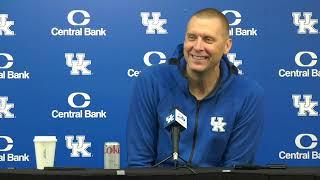 Kentucky Wildcats HC Mark Pope - 12/13 Louisville Preview