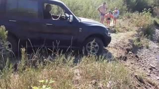 Mitsubishi pajero wagon 3 через брод | off-road