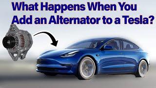 What Happens When You Add an Alternator to an Electric Car? Extended Range? Jeremy Fielding 106