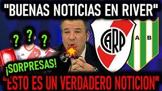  ¡URGENTE RIVER! ¡GRANDES NOTICIAS! ¡ASI GALLARDO PREPARA EL NUEVO RIVER PLATE VS BANFIELD Y MAS!