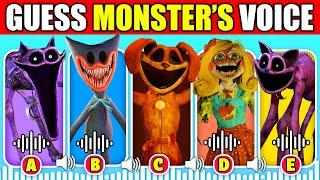 IMPOSSIBLE Guess The POPPY PLAYTIME CHAPTER 3 MONSTERS By their VOICE & EMOJI | The Smiling Critters