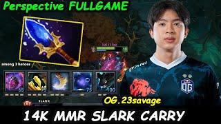 OG.23savage Slark CARRY RIGHT CLICK MODE PERSPECTIVE FULLGAME Dota 2 Feat xNova