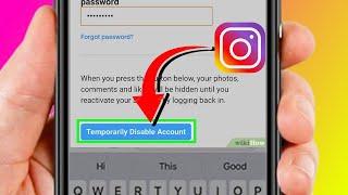 How to Deactivate Instagram Account Temporarily 2021 | How to Deactivate Instagram Account 2021