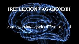 Peut-on vraiment parler d’« Evolution » ? [REFLEXION VAGABONDE]