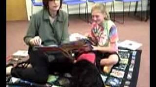 Reading to Bumps at the San Rafael Library