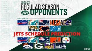 JETS 2022 SCHEDULE PREDICTIONS!