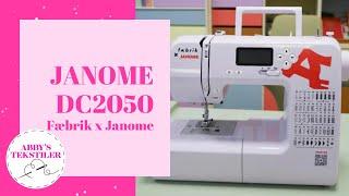 Janome DC2050 Fæbrik x Janome| Abby's Tekstiler