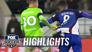 VfL Wolfsburg vs. Hertha BSC Berlin | 2016-17 Bundesliga Highlights