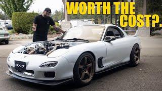 How Much Does It Cost To Restore & Build a Mazda RX7?