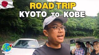  KYOTO & KOBE, JAPAN Travel Vlog | Road Trip with COUCH SURFERS in Japan #japan #travel #roadtrip