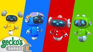 Rainbow Mechanicals Hide and Seek | Baby Truck | Gecko's Garage | Kids Songs