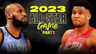 Team LeBron vs Team Giannis | 2023 All-Star Game Full Highlights Part1 | FreeDawkins