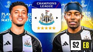 MASSIVE CHAMPIONS LEAGUE GAMES !!!!!!!! EAFC 25 NEWCASTLE UNITED CAREER MODE S2E8